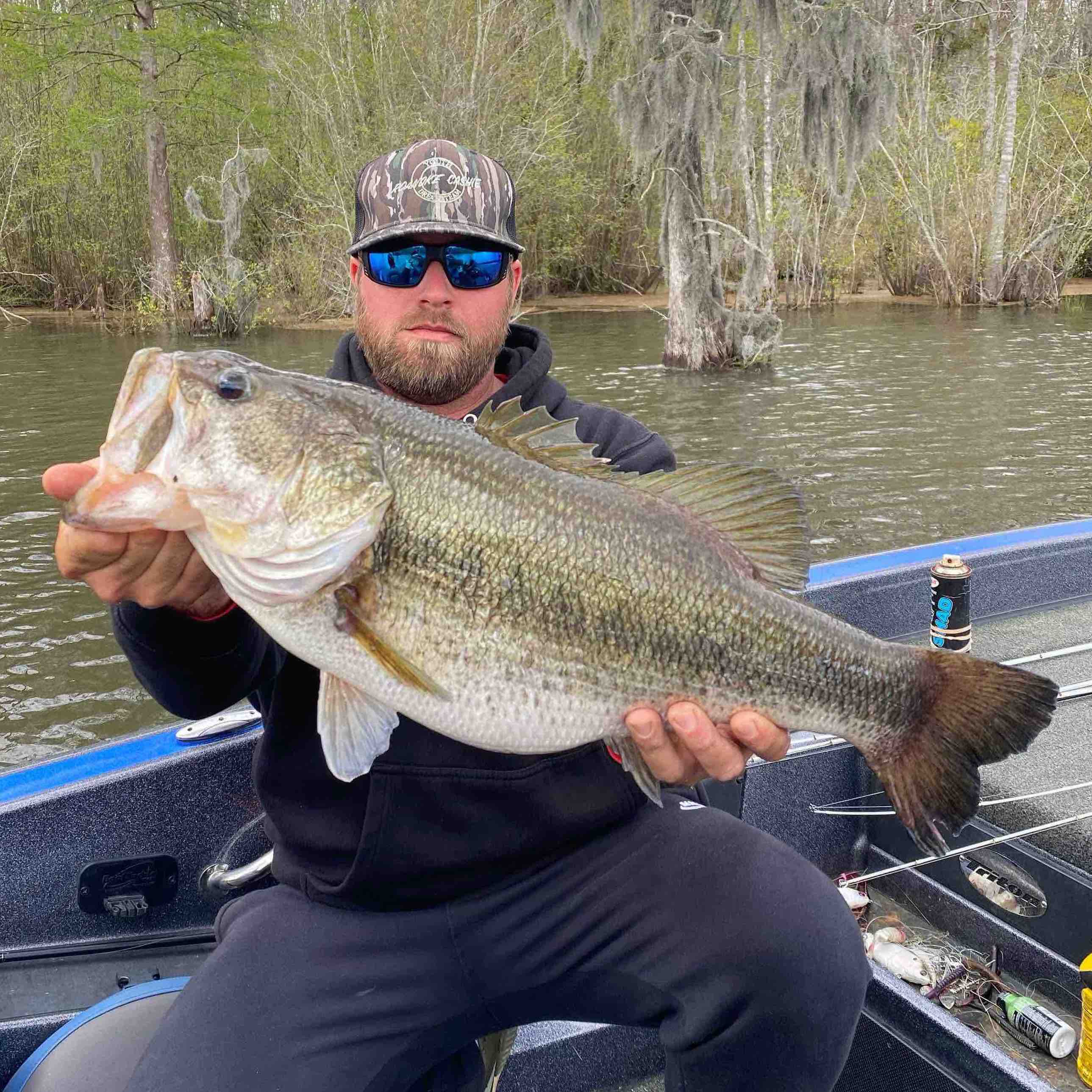 Image of Ronald J with a monster 10.2 lbs bass caught using a TSA Firecraw S Crank lure